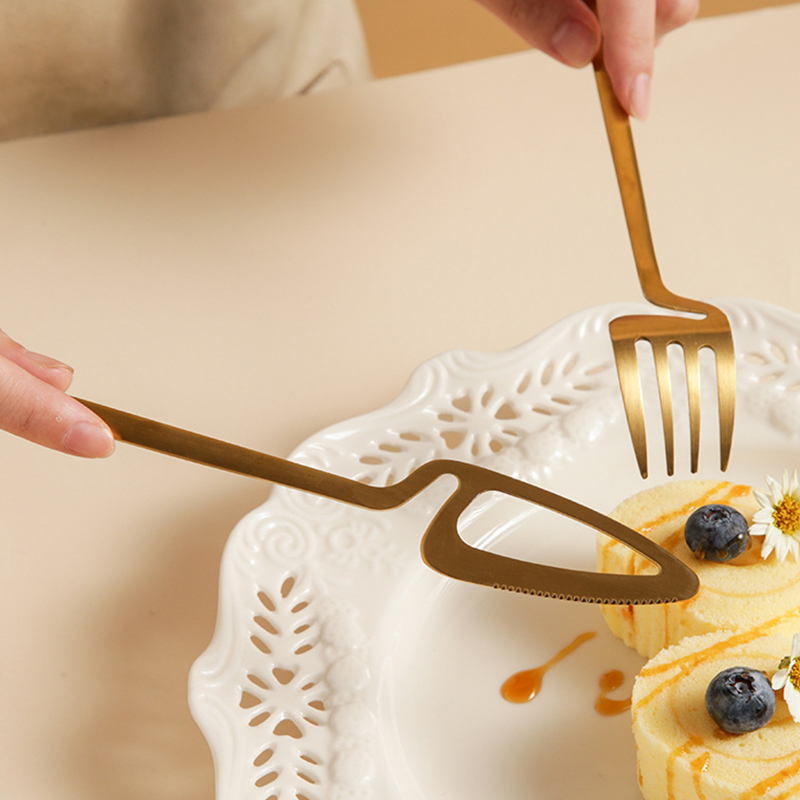 Gold knife