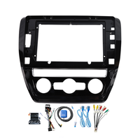 Meihua Cadre d'intégration autoradio 10 pouces pour VW SAGITAR 2012-2018, style populaire, kits d'intérieur