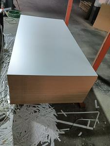 Panneau stratifié blanc du panneau 4x8 de MDF de mélamine blanche de 18mm pour des meubles - Product Image 5