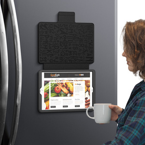 Étui à double support magnétique pour tablette avec fente pour carte et stylo pour <span class=keywords><strong>iPad</strong></span> <span class=keywords><strong>Air</strong></span> 10.9 2024 Étui en cuir intelligent trois en un - Product Image 4