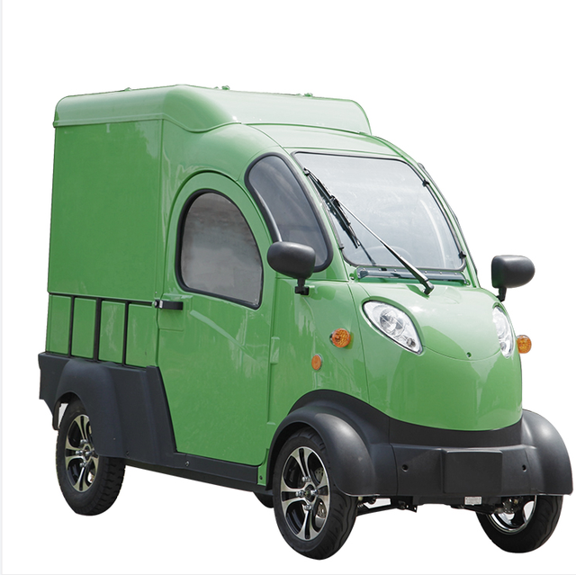 2500 W Big Power Electric Van for Sale , Electric 4 Wheel Cargo Truck with EEC Certificate
