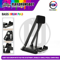 Kit d'entraînement de percussion portable personnalisable OEM ODM, pads d'entraînement en bois pour grosse caisse de batterie