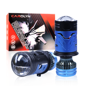 Faros Delanteros Bi-<span class=keywords><strong>LED</strong></span> Retrofit de 200W, Lente de Proyector Mini de Doble Haz, Luces <span class=keywords><strong>LED</strong></span> H4 H7, Luces <span class=keywords><strong>LED</strong></span> Empotradas Retrofit - Product Image 2