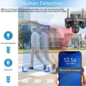 3PTZ 30X Optical Zoom Max Ultra HD 35MP 7Lens 4Views Auto Tracking Wifi IP CCTV <b>Security</b> Network <b>Wireless</b> Surveillance <b>Cameras</b> - Product Image 6