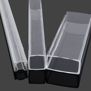 Tubos cuadrados de acrílico robustos Tubería de grado profesional resistente a impactos ópticamente transparente Totalmente personalizable - Product Image 2