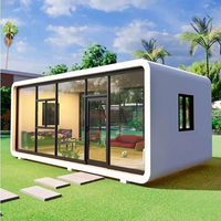 Maison de conteneur modulaire préfabriquée en acier, écologique, légère, anti-corrosion, imperméable, contemporaine, en kit, 20/40 pieds, pour bureau