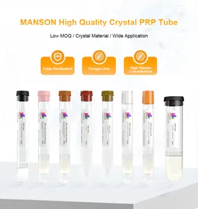 MANSON 의료 높은 농도 10ml PRP 튜브 업그레이드 젤