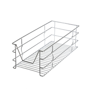 Easy Installation Heavy Duty Chrome Telescopic Rack Pull Out Wire <strong>Basket</strong> <strong>Storage</strong> <strong>Unit</strong> <strong>for</strong> Kitchen Base Drawer - Product Image 3
