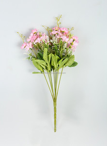 Bouquet floral réaliste en soie ivoire 65CM Marc <span class=keywords><strong>Jacobs</strong></span> Little Daisy Marguerite Chrysanthème Décoration de Noël Maison Bureau Mariage - Product Image 5