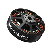 Moteur de drone sans balais MAD 8118 EEE 100KV à grande poussée, moteur BLDC pour un temps de vol long, avion multirotor