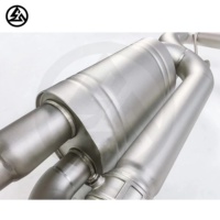 Échappement CSZ pour Lotus Emira 3.5L V6 catback silencieux échappement en titane valvé