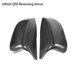 กระจกมองหลังคาร์บอนไฟเบอร์สไตล์ Q50 สำหรับปี 2015-2023 - Product Image 3