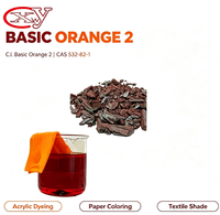 Chrysodine Orange 2 Basique 100% Pure, en Morceaux ou Cristaux, CAS 532-82-1, Bonne Solubilité