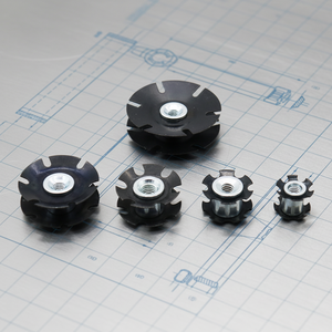 Connecteurs de tube métallique Starnut pour meubles sur mesure, écrous pour tube carré <span class=keywords><strong>et</strong></span> rond, pieds de chaise, tubes à ressort, inserts de vis filetées - Product Image 1
