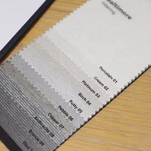 उच्च गुणवत्ता वाले सनशेड क्लाउड महसूस करते हुए पारदर्शी रोलर शेड घर कार्यालय के लिए अंधा कपड़े - Product Image 1