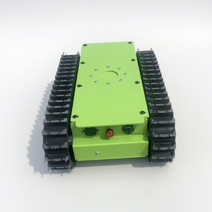 Véhicule tout <span class=keywords><strong>terrain</strong></span> électrique à chenilles avec châssis en caoutchouc et robot collaboratif télécommandé Capacité de charge de 3 tonnes - Product Image 1