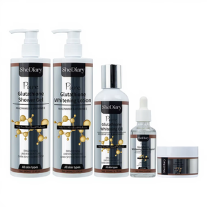 Set de Cuidado Facial con <span class=keywords><strong>Glutatión</strong></span> y Niacinamida de Marca Privada OEM SheDiary - Blanqueador, Iluminador y Antienvejecimiento para Todo Tipo de Piel - Product Image 1