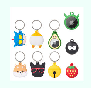 Bas <span class=keywords><strong>prix</strong></span> enfants joli porte-animal en silicone 3d pour airtag - Product Image 3