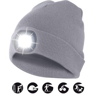 Cappello sportivo taglia unica con torcia a LED anteriore luce anteriore ricaricabile griy - Product Image 3