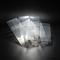 Boîte en plastique transparente carrée de 10*10*10 cm, boîte de rangement multi-usages pour desserts, boucles d'oreilles, porte-clés, petits objets artisanaux