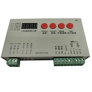 Engneer K-1000S Com SD Card LED Controller RGB LED Strip 2048 IC Controlador Programável Endereçável DC5-24V