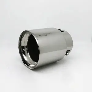 3" car performance exhaust round pipe muffler pipe - YFX-0032