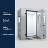 Enceinte acoustique industrielle sur mesure entièrement scellée insonorisée pour équipement de ligne de production industrielle