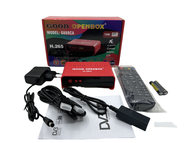 DVB-S2 Mini Set Top Box Advanced Satellite Receiver H.265 IKS IPTV YOUTUBE Bein Sports Action Movie Cartoon Card