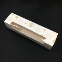 Boîte à sushi à emporter en papier alimentaire avec impression de logo personnalisé