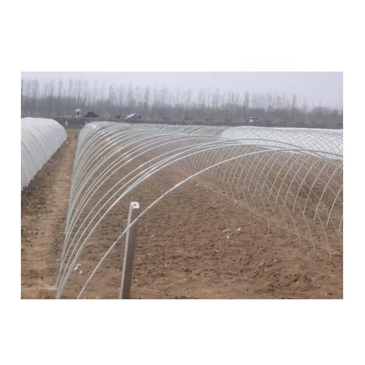 Tige en fibre de verre d'isolation par traction pôle arqué de serre agricole