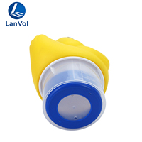 Distributeur de pastilles de chlore LanVol en plastique durable, design ludique, pour piscine résidentielle extérieure et spa