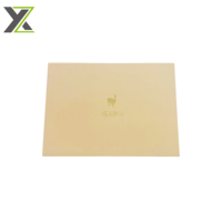 Boîtes en carton écologiques personnalisées avec logo en feuille d'or, couvercle amovible, pour cadre photo