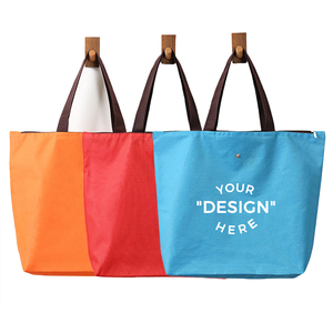 <span class=keywords><strong>Bolsa</strong></span> de Compras Plegable de Nailon Ripstop Premium con Logotipo Personalizado para Compras Reutilizables y Soluciones de Marca Única - Product Image 2