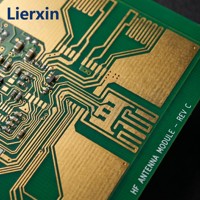 Rogers Radar Automotriz de Onda Milimétrica de Alta Frecuencia 77GHz, PCB Híbrido, Imagen 4D, ADAS, 8 Capas, Blind Via ENIG LEX-RADAR-77G8L