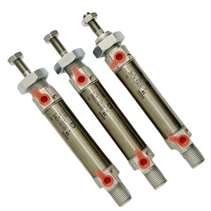 Cilindro Neumático 80x145 200x400 Cilindros Neumáticos Telescópicos <span class=keywords><strong>Marca</strong></span> Camozzi - Product Image 4