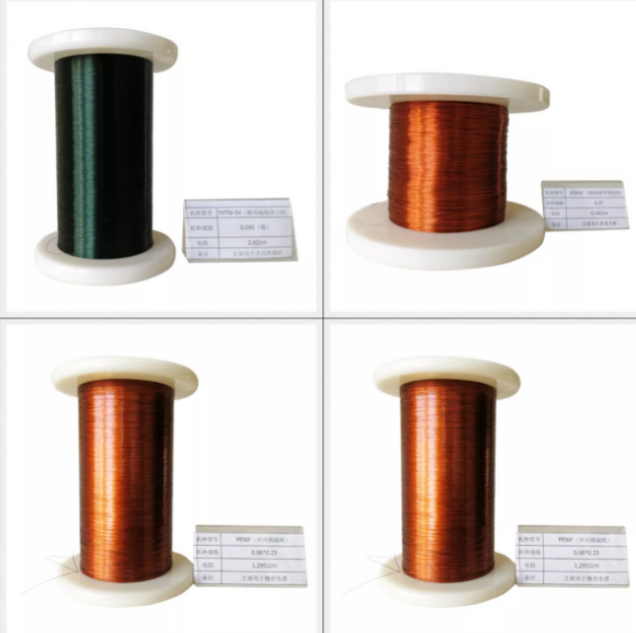 AWG Rectangular Flat Round Enameled Aluminum Wire For Motor Transformer