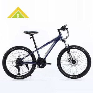 Vélo de montagne 24 pouces pour adultes, fourche à suspension, vélo tout-terrain unisexe - Product Image 1