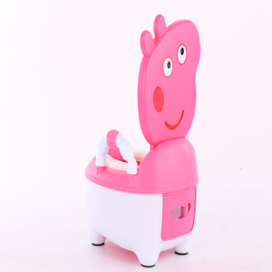Haute qualité vente chaude antidérapant poignée Pliage <span class=keywords><strong>dessin</strong></span> animé de toilette <span class=keywords><strong>pot</strong></span> enfants siège pour <span class=keywords><strong>bébé</strong></span> - Product Image 4