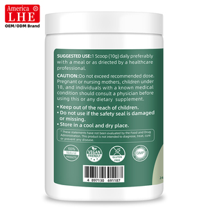Complément alimentaire en gros Shecome pour le soutien digestif, mélange vert avec probiotiques en poudre pour le soutien digestif - Product Image 5