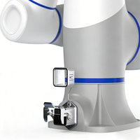 Bras robotisé collaboratif industriel à 6 axes, moteur PLC, boîte de vitesses, roulement, structure en alliage d'aluminium, 220W 48V, déchargement