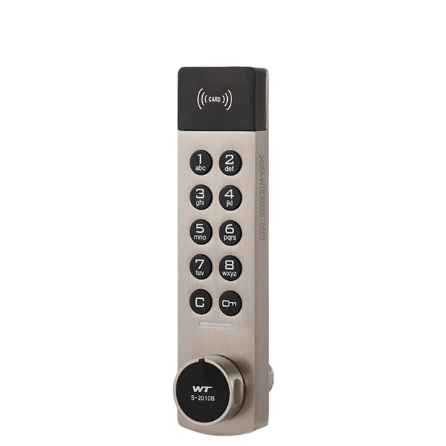 Zinc Alloy Electronic Digital Code Rfid Locker Code Card Combination Cam Lock with IC Card Function