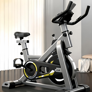Vélo d'exercice ultra silencieux à transmission par courroie, équipement <span class=keywords><strong>de</strong></span> fitness en acier, vélo d'appartement vertical pour la maison et la <span class=keywords><strong>salle</strong></span> <span class=keywords><strong>de</strong></span> <span class=keywords><strong>sport</strong></span>, cardio - Product Image 1