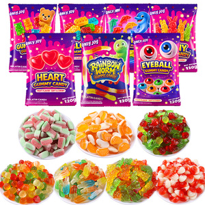 Caramelle Gommose Assortite al Gusto di Frutta, Personalizzabili in Grandi Quantità, OEM, Produttori Cinesi di Dolciumi all'Ingrosso - Product Image 1