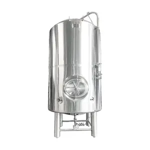 2500L 25HL Cerveja Fermentador Fermentação Brite Tanque Horizontal Cônico Cooling Jacket Carbonation Personalizado Brewery Equipment