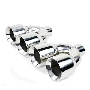 DC Sports EX-1025 Titanium Flare Round Exhaust Tip