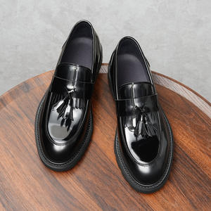 Zapatos de Negocios de Cuero Genuino para Hombre, Formales de Oficina, Oxford con Punta en Pico, Suaves y Casuales, Antideslizantes para el Tiempo Libre - Product Image 3