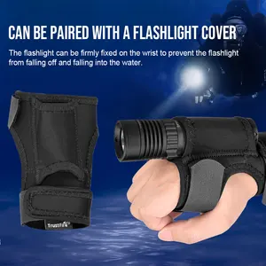 TrustFire DF006 Diving Flashlight Waterproof IPX8 Underwater 100M 26650 Battery USB C Torch Light