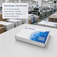 Boîte Cadeau Blanche et Bleue Géométrique avec Échelle Intelligente, Impression Personnalisée, Rigide, à Rabat, Recyclable, Vente en Gros Direct Usine, Emballage Plat