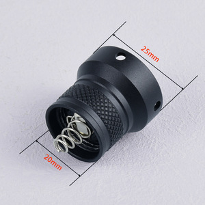 Tactical Flashlight Crown Head <b>Switch</b> <b>Button</b> M300 M600 Replacement Part IP65 LED <b>Push</b> <b>Button</b> For Camping Night Riding - Product Image 4