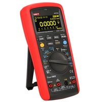 UNI-T UT171C Multimeter Digital genggam profesional, penguji Ac Dc industri portabel, tampilan Led sirkuit Ohm